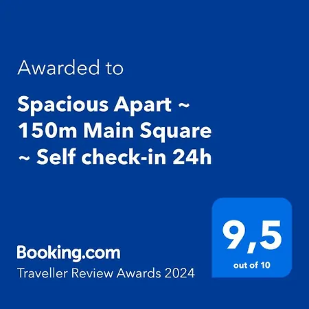 Spacious ~ 150m Main Square ~ Self Check-in 24h Apartamento *