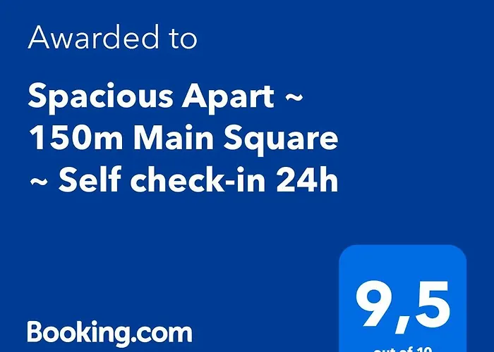 Spacious ~ 150m Main Square ~ Self Check-in 24h Апартаменти *